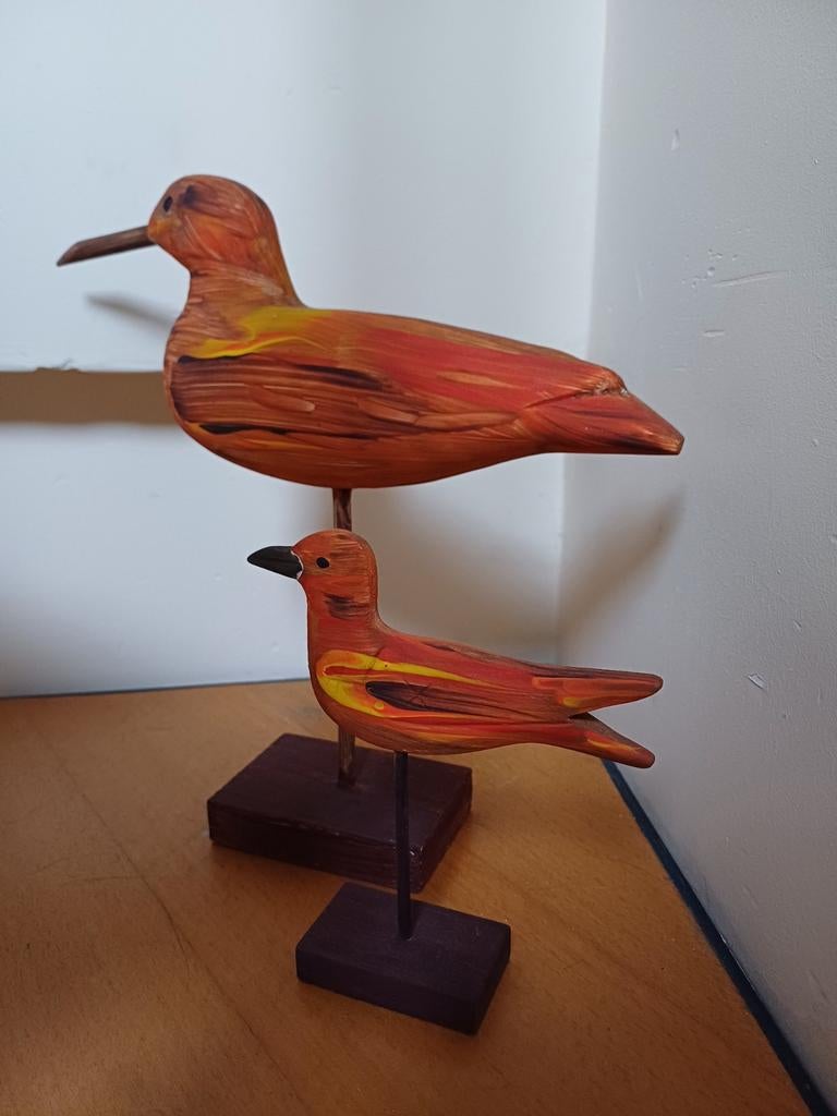 Met de hand beschilderd decor, Antiek en Kunst, Ophalen of Verzenden