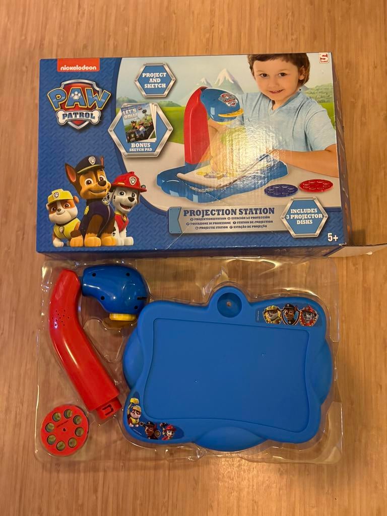 Paw Patrol teken projector, Kinderen en Baby's, Ophalen, Zo goed als nieuw