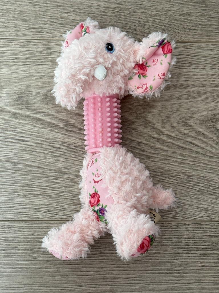 Hondenspeelgoed: Pluche olifant met kauwstukje, Ophalen of Verzenden, Nieuw, Kauwspeelgoed