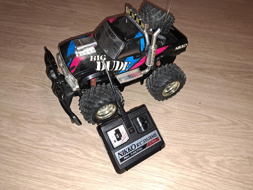 Nikko RC Big Dude uit 1992, Enlèvement ou Envoi, Utilisé, Voitures