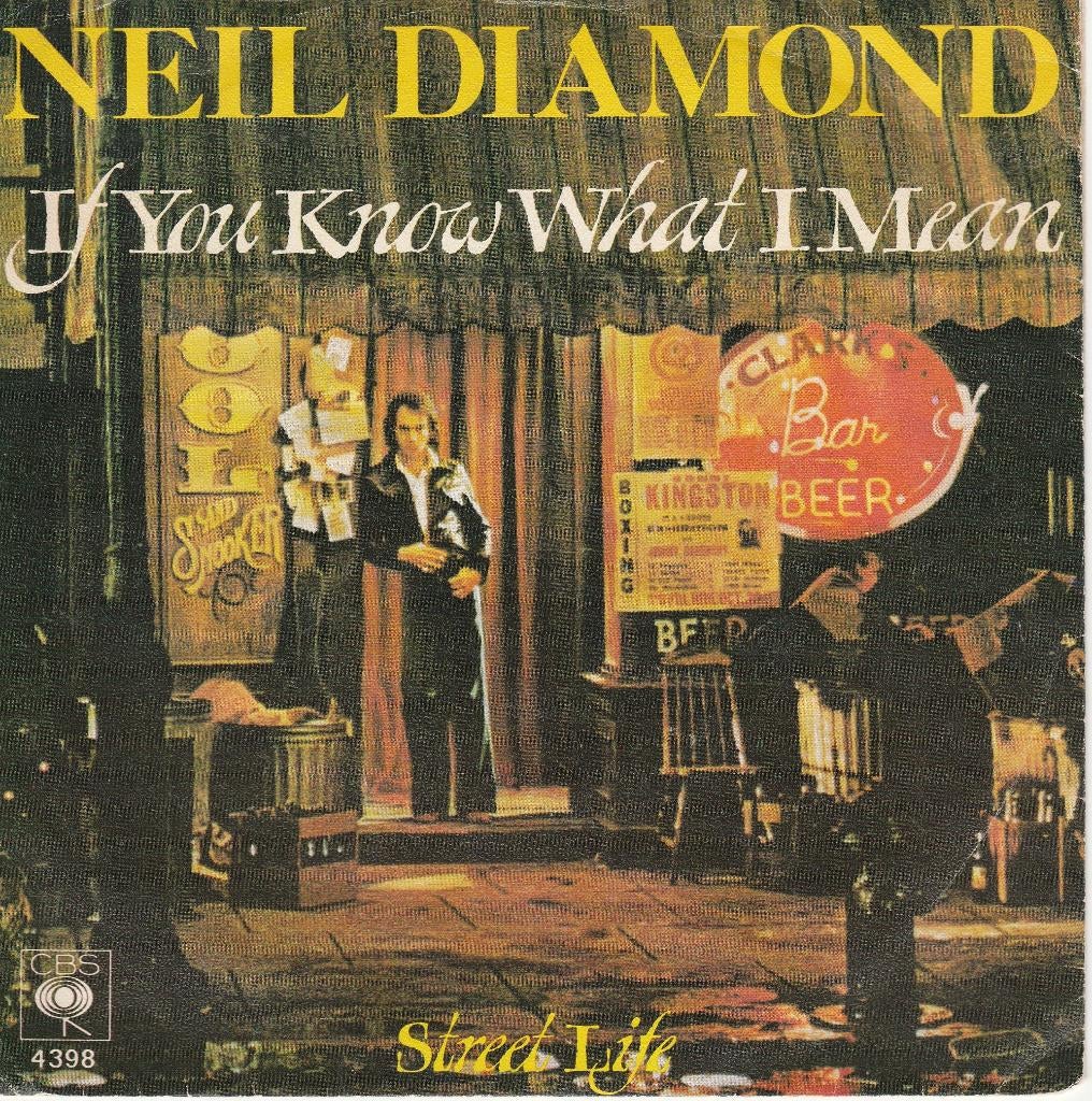 Single en vinyle 45T (7") de Neil Diamond., Enlèvement ou Envoi, Utilisé, Autres formats