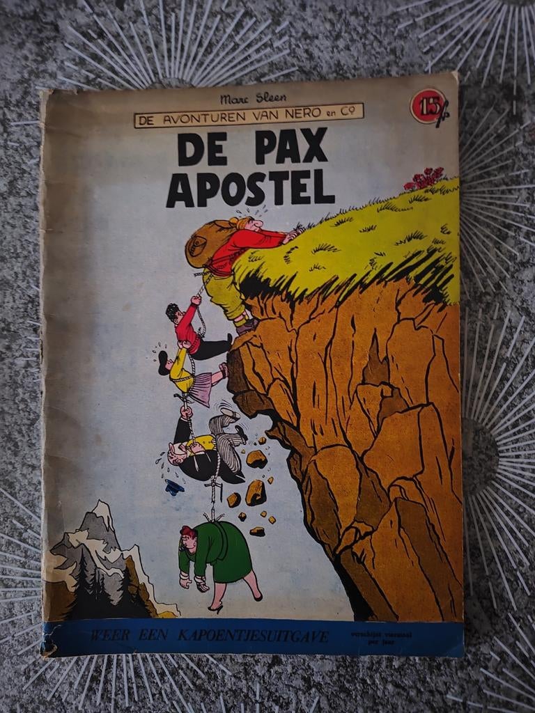 De pax apostel , avonturen van nero (1958), Boeken, Marc Sleen, Eén stripboek, Ophalen, Gelezen
