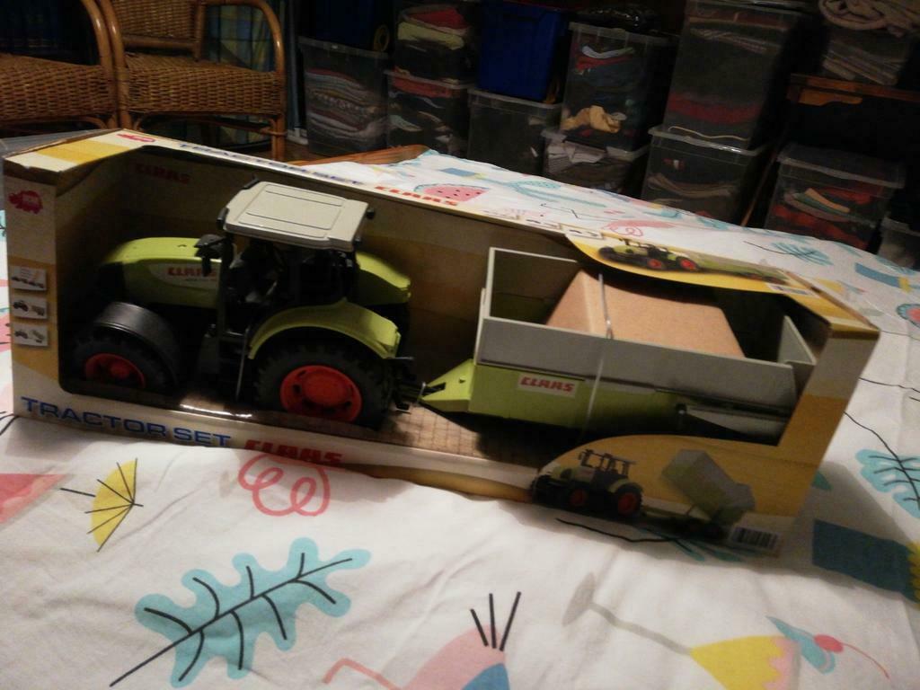 Tracteur Claas avec remorque. Neuf., Enlèvement ou Envoi, Comme neuf