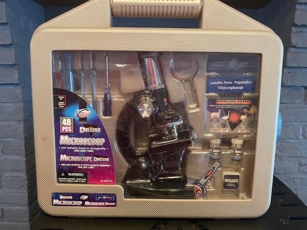 Speelgoed microscoop, Ophalen of Verzenden, Zo goed als nieuw