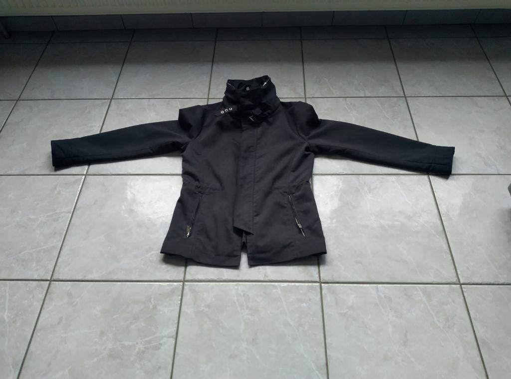 Zwarte/ grijze korte jas, Kleding | Dames, Zara Man, Ophalen of Verzenden, Maat 38/40 (M), Zwart