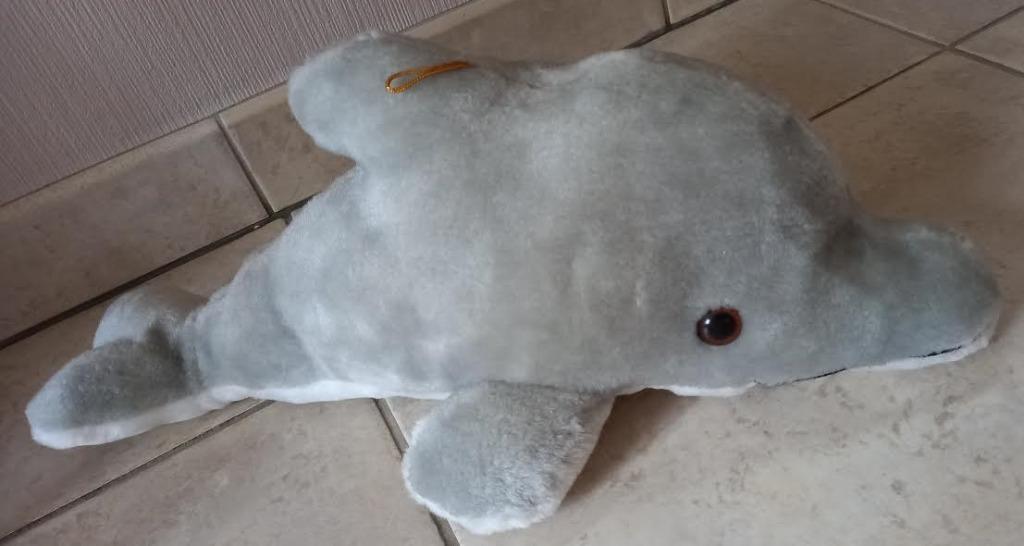 knuffel dolfijn, Enfants & Bébés, Jouets | Peluches, Comme neuf, Enlèvement ou Envoi