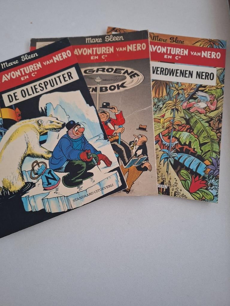 3 Strips Nero 1982 (kleine versie), Marc Sleen, Nieuw, Ophalen of Verzenden, Meerdere stripboeken