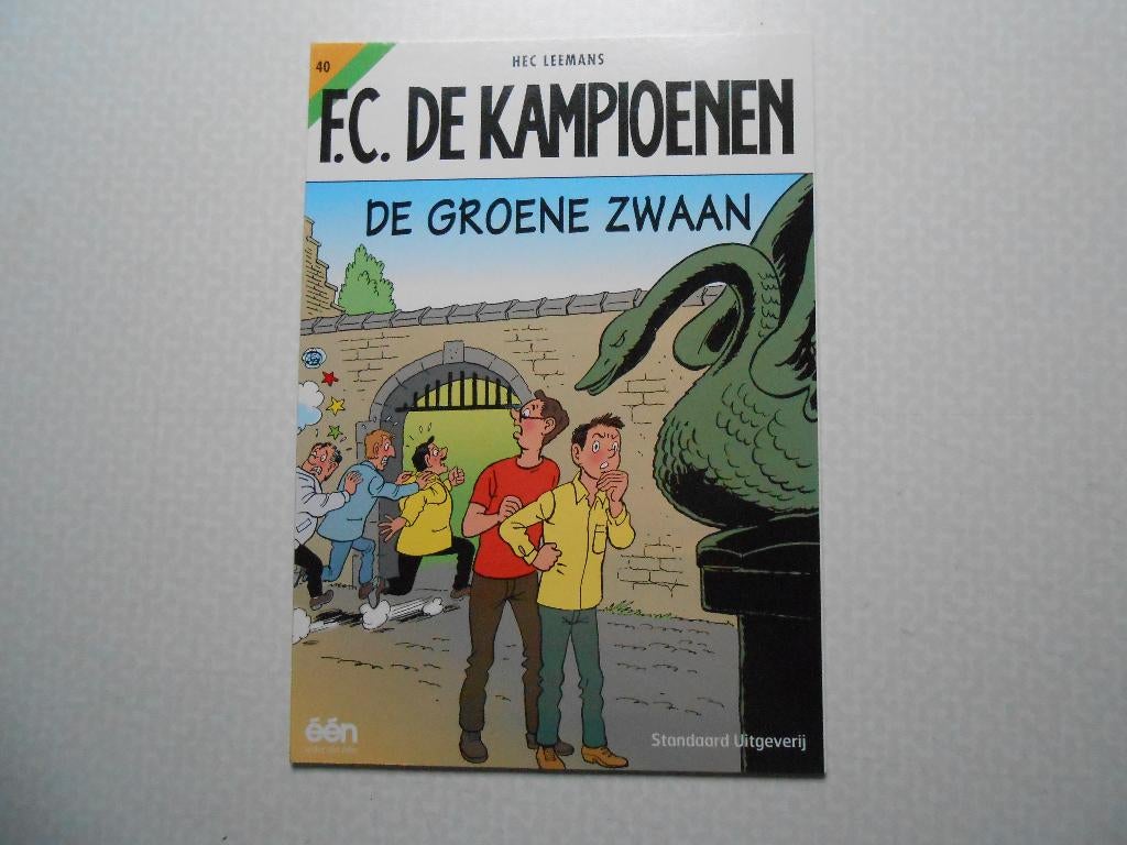 F.C. De kampioenen 40 De groene zwaan 2005 1ste druk., Boeken, Stripverhalen, Nieuw, Eén stripboek, Ophalen of Verzenden