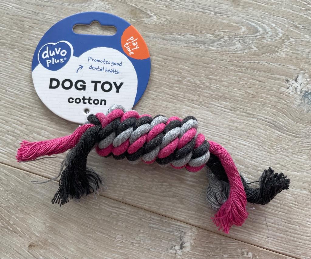 Jouet chien corde coton bleu et gris duvo plus, Animaux & Accessoires, Jouets pour chiens, Enlèvement, Neuf