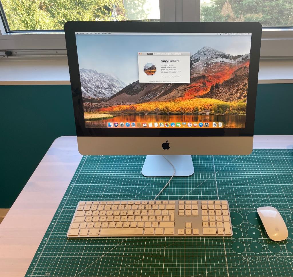iMac 21 + Windows 10, Ophalen, Gebruikt, 2 tot 3 Ghz, HDD
