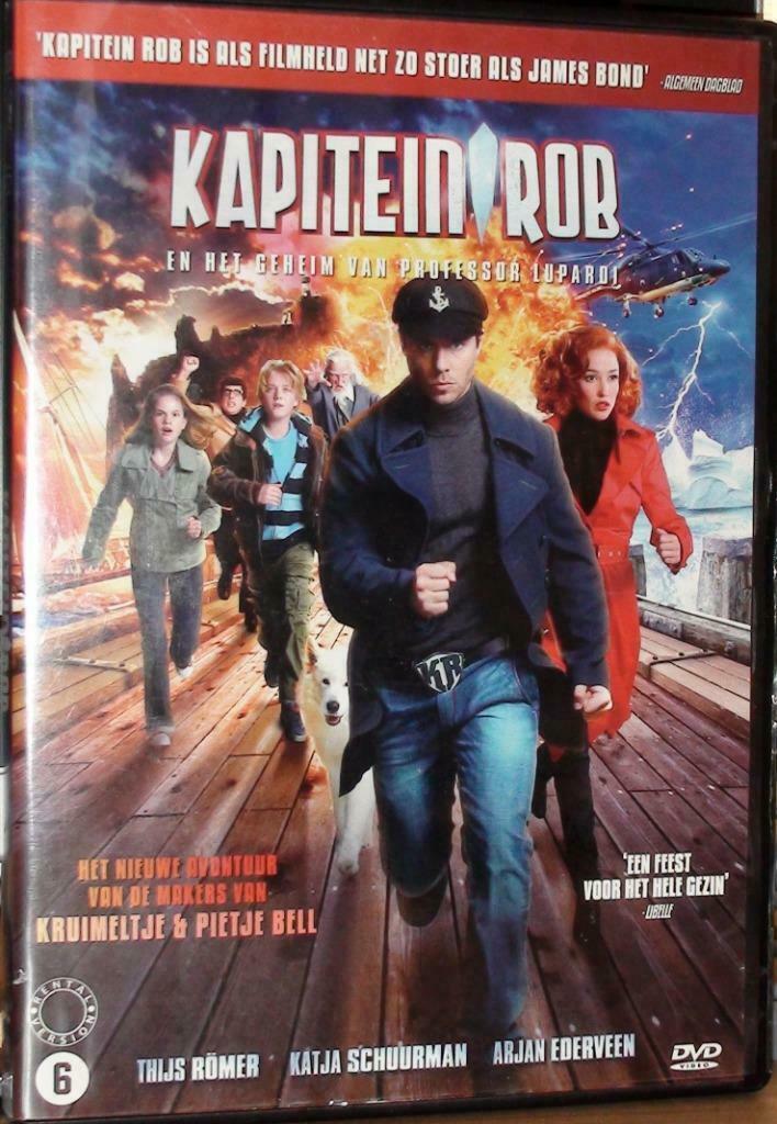 2 dvd kapitein rob en mijn vader is een detective, Cd's en Dvd's, Ophalen of Verzenden, Avontuur, Film