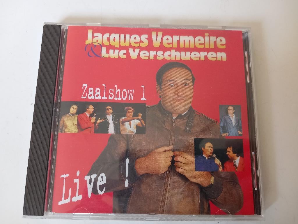 CD Jacques Vermeire Hall Show Humour Comedy Stand Up Comedy, CD & DVD, CD | Humour & Cabaret, Enlèvement ou Envoi