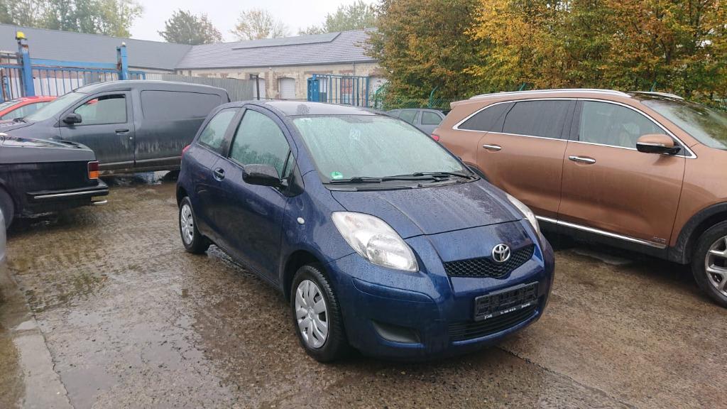 Toyota yaris 1000cc essence 2009 155000km ve GARANTIE, Auto's, Voorwielaandrijving, Stof, Elektrische ramen, Blauw