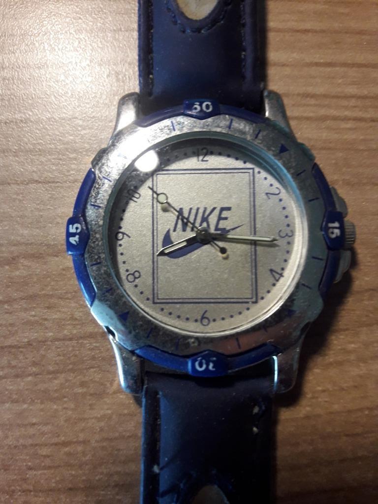 horloge Nike kinder, Ophalen of Verzenden, Gebruikt, Blauw, Jongen of Meisje