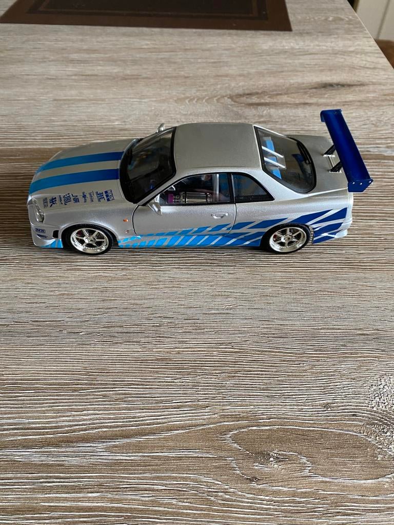 Nissan skyline r34 paul walker 2 fast 2 furious, Enlèvement, Comme neuf
