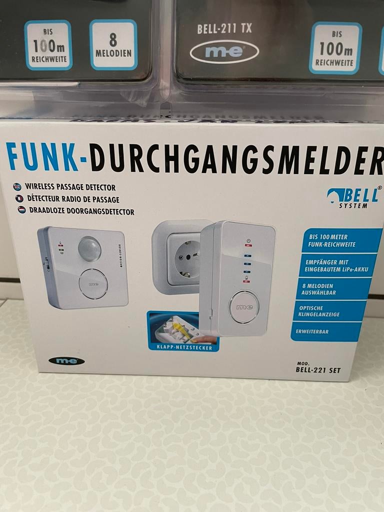 Allarm systeem rond het huis ME SYSTEEM, Doe-het-zelf en Bouw, Alarmsystemen, Beweging, Ophalen of Verzenden, Zo goed als nieuw