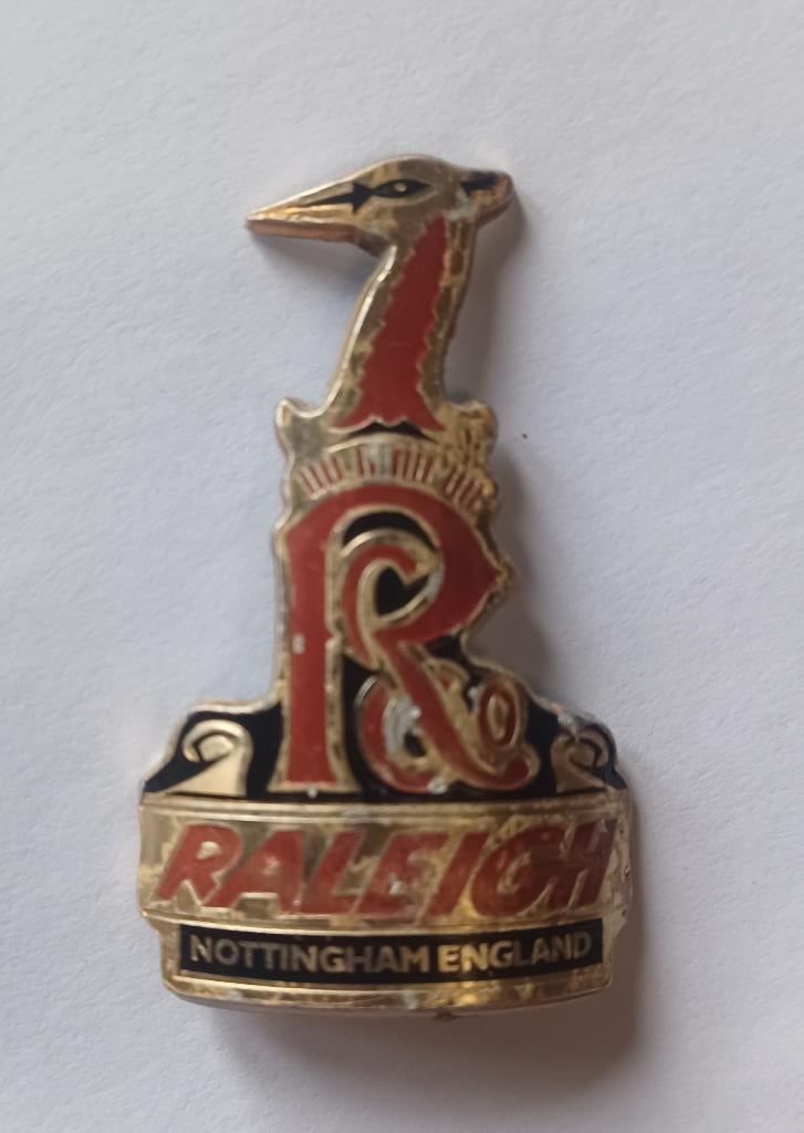 Plaque de vélo RALEIGH, Enlèvement ou Envoi, Utilisé, Autre