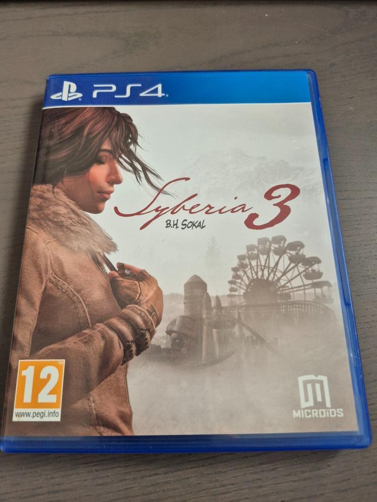 Ps4 spel Syberia 3, Enlèvement ou Envoi, 1 joueur, À partir de 12 ans, Comme neuf
