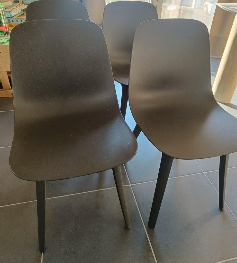 Set 4 stoelen Odger, Maison & Meubles, Enlèvement, Noir