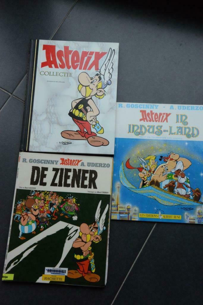 4 stripboeken "Asterix"., Meerdere stripboeken, Ophalen of Verzenden, Zo goed als nieuw