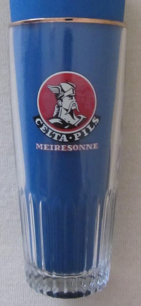 Meiresonne - Celta Pils - doos van 6 stuks, Verzamelen, Ophalen of Verzenden, Zo goed als nieuw, Glas of Glazen, Overige merken