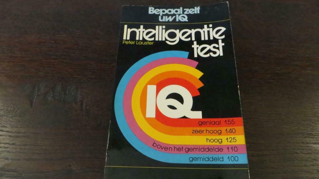 INTELLIGENTIE TEST door Peter LAUSTER uit 1974, Enlèvement ou Envoi, Comme neuf, PETER LAUSTER