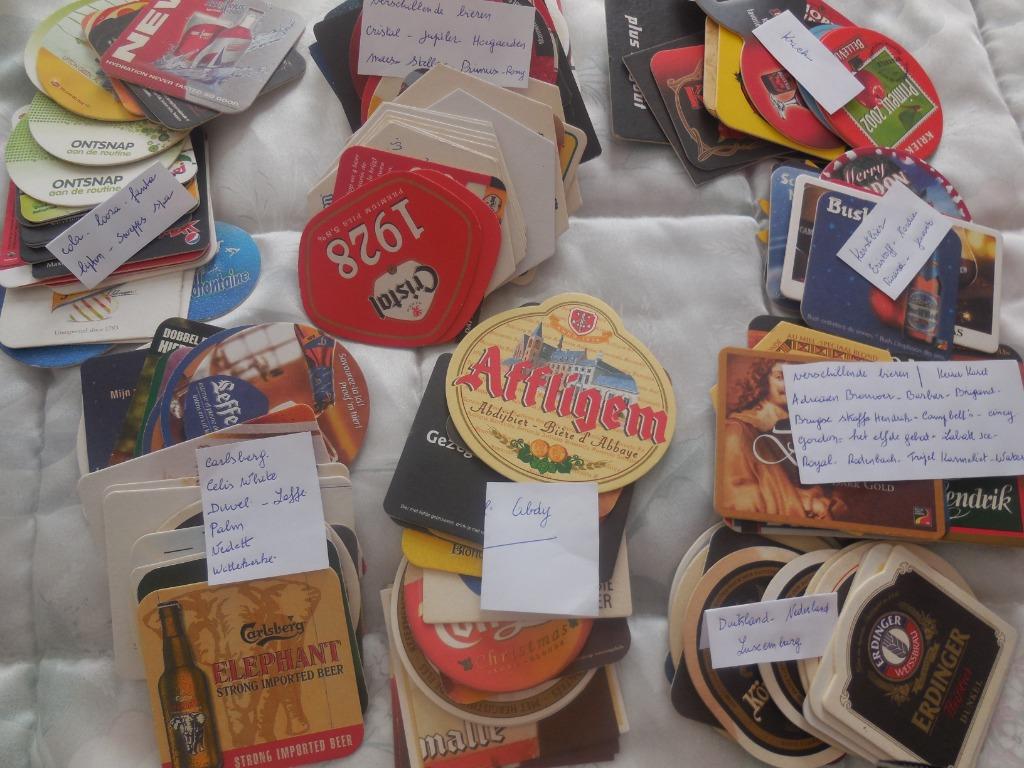 Bierviltjes, Ophalen, Zo goed als nieuw