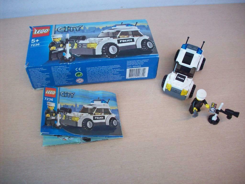 Lego 7236 "Police Car", Kinderen en Baby's, Speelgoed | Duplo en Lego, Ophalen, Zo goed als nieuw, Complete set, Lego