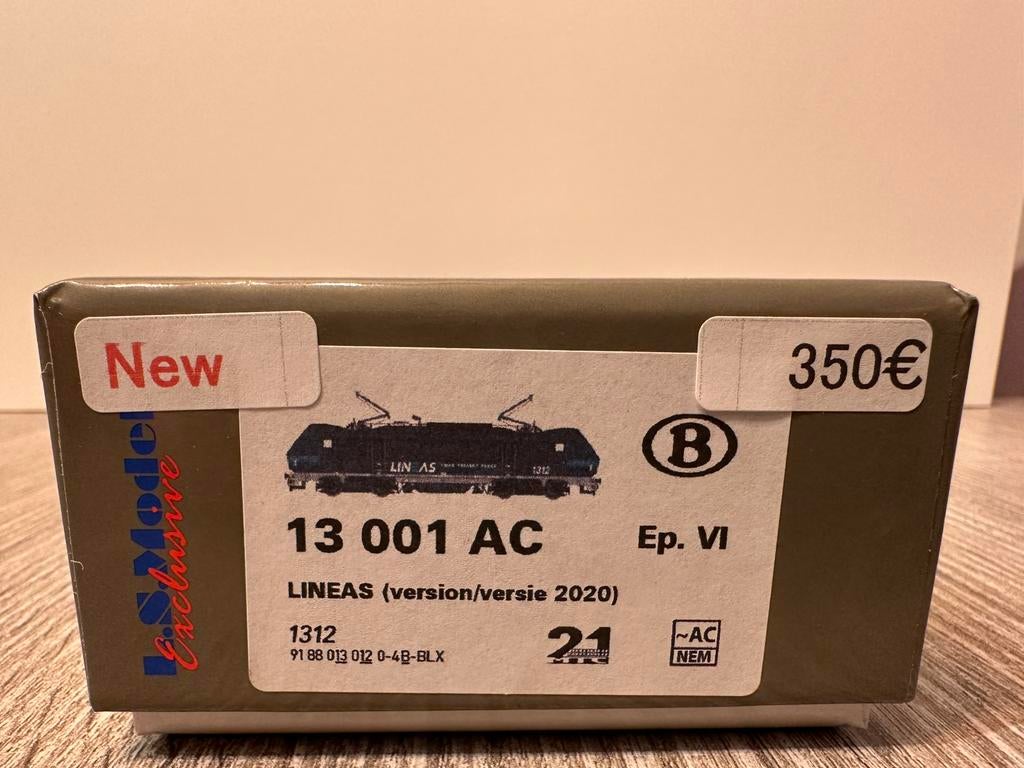 Sncb nmbs Ho ls models lineas 1312, Envoi, Comme neuf, Locomotive