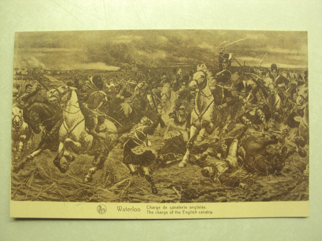 48870 - WATERLOO - CHARGE DE CAVALERIE ANGLAISE, Enlèvement ou Envoi