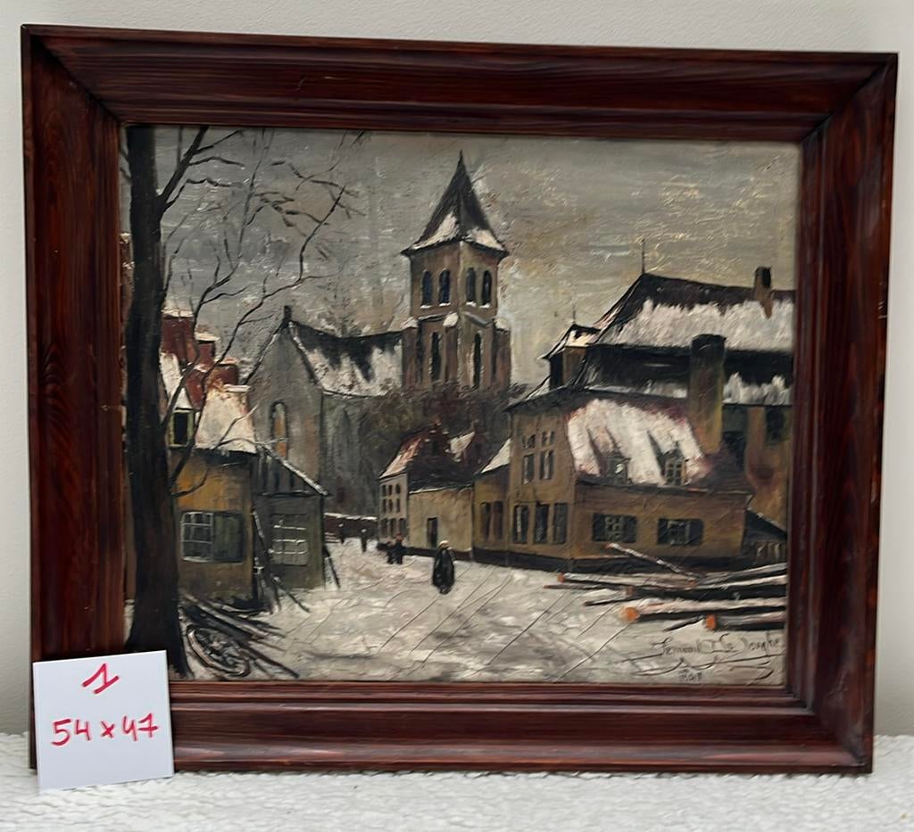 Schilderijen, Ophalen