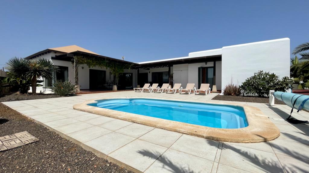 Aloe Villa- villa à Fuerteventura (Canaries)-piscine, 6 pers, Propriétaire, Village, Maison de campagne ou Villa, 3 chambres à coucher