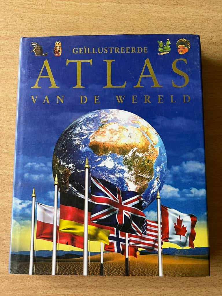 Atlas van de wereld, Boeken, Atlassen en Landkaarten, Ophalen of Verzenden, Zo goed als nieuw, Wereld