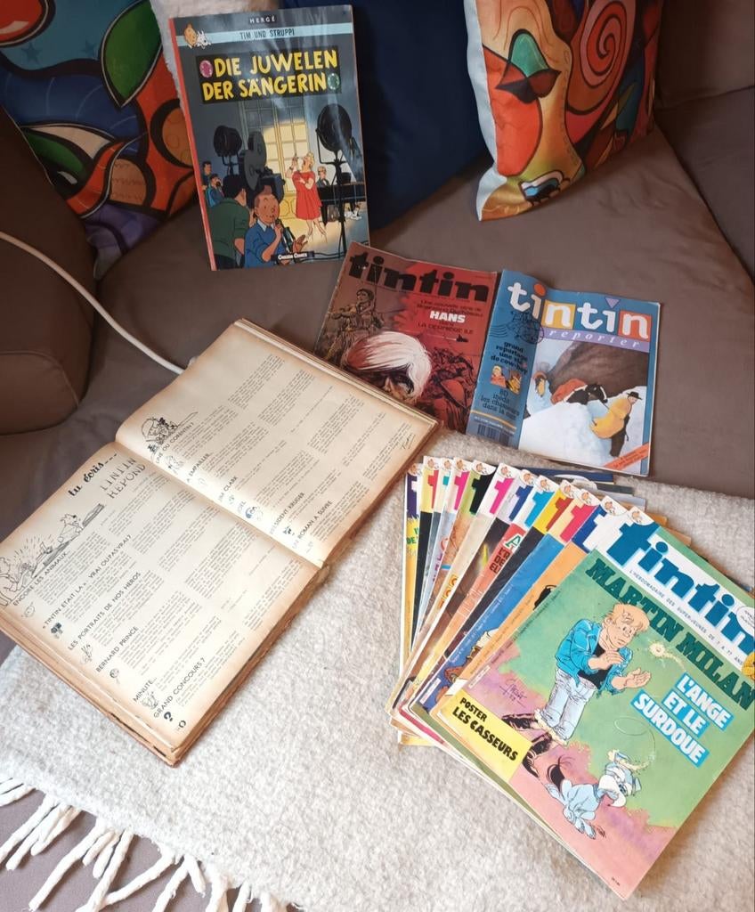 Interssant petit lot TINTIN, Enlèvement ou Envoi, Tintin