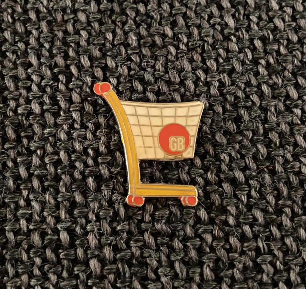 PIN - GB - WINKELKAR, Verzamelen, Verzenden, Gebruikt, Overige onderwerpen, Speldje of Pin
