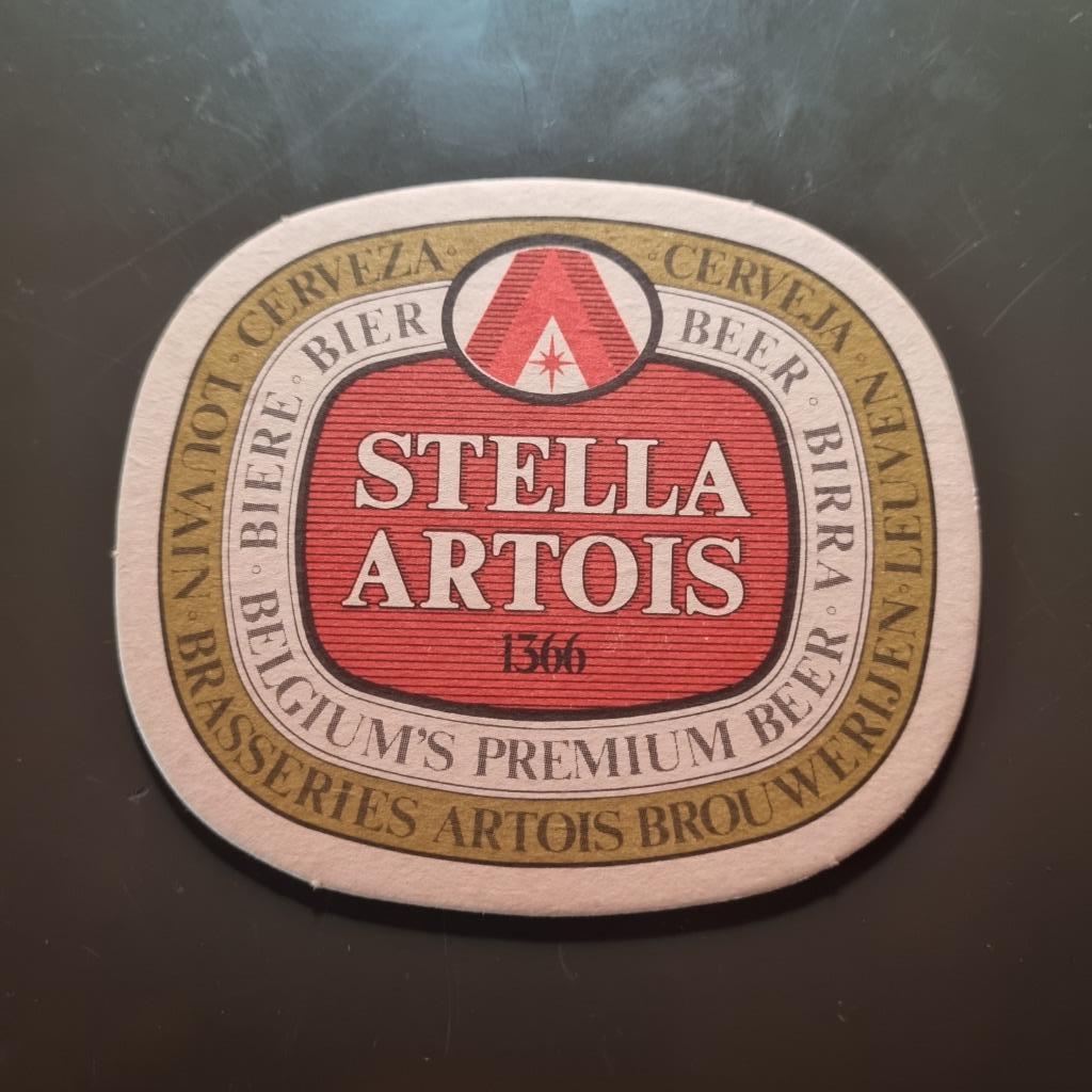 Sous Bock Stella Artois (modèle 82), Ophalen of Verzenden, Gebruikt, Viltje(s), Stella Artois