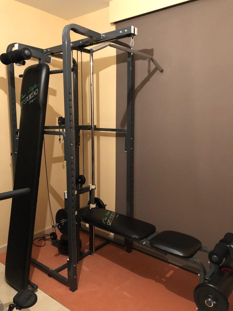Multifunctioneel fitnesstoestel New Style Sven Belgium, Ophalen, Gebruikt, Metaal, Krachtstation