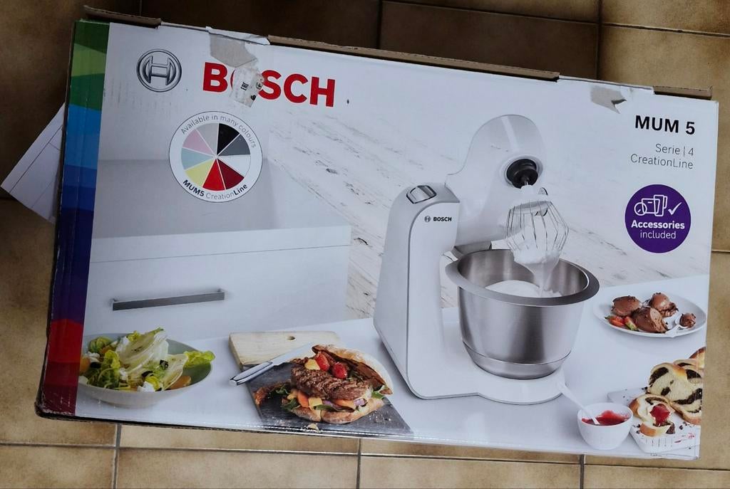 Robot de cuisine Bosch, Enlèvement