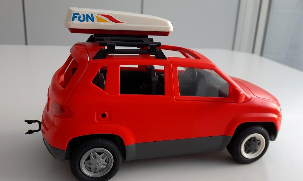 playmobil gezinswagen met dakkoffer, Ophalen of Verzenden, Zo goed als nieuw, Los Playmobil