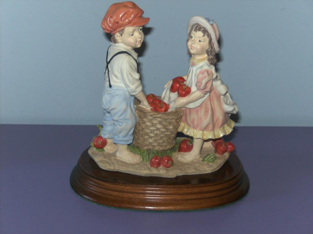 Vintage beeldje: the leonardo collection 1990), Verzamelen, Ophalen of Verzenden, Gebruikt
