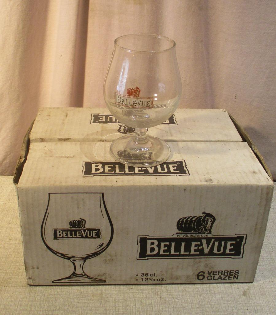 6 nouveaux verres à bière de Kriek Belle-Vue, Collections, Marques de bière, Enlèvement ou Envoi, Neuf, Verre ou Verres