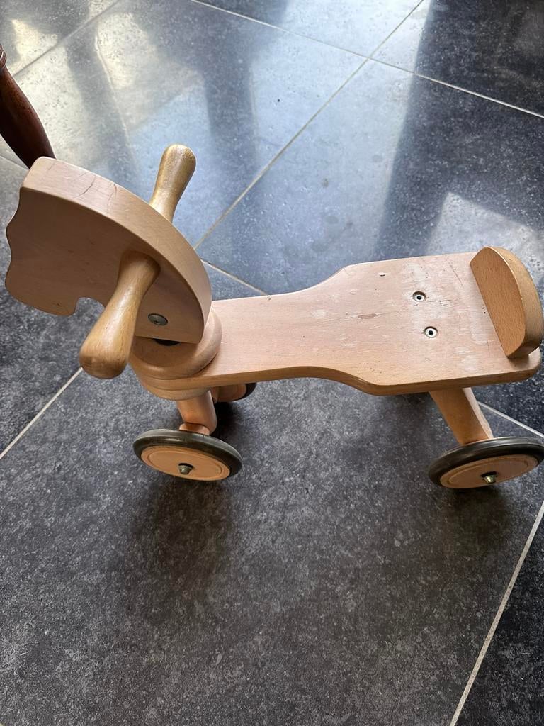 Houten loopfietsje, Kinderen en Baby's, Ophalen, Gebruikt