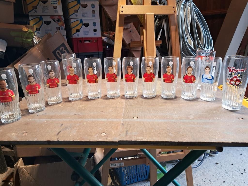 Jupiler glazen, Verzamelen, Ophalen of Verzenden, Zo goed als nieuw, Jupiler