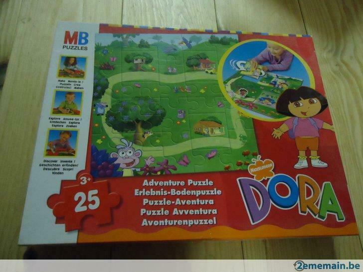 Puzzle de 25 pièces "Dora l'Exploratrice", Kinderen en Baby's, Speelgoed | Kinderpuzzels, Ophalen, Gebruikt