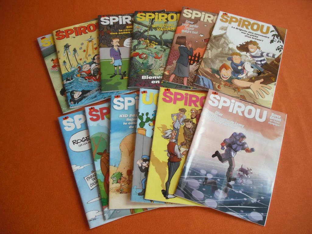 12 Super Magazine * SPIROU *, Plusieurs BD, Enlèvement ou Envoi, Comme neuf