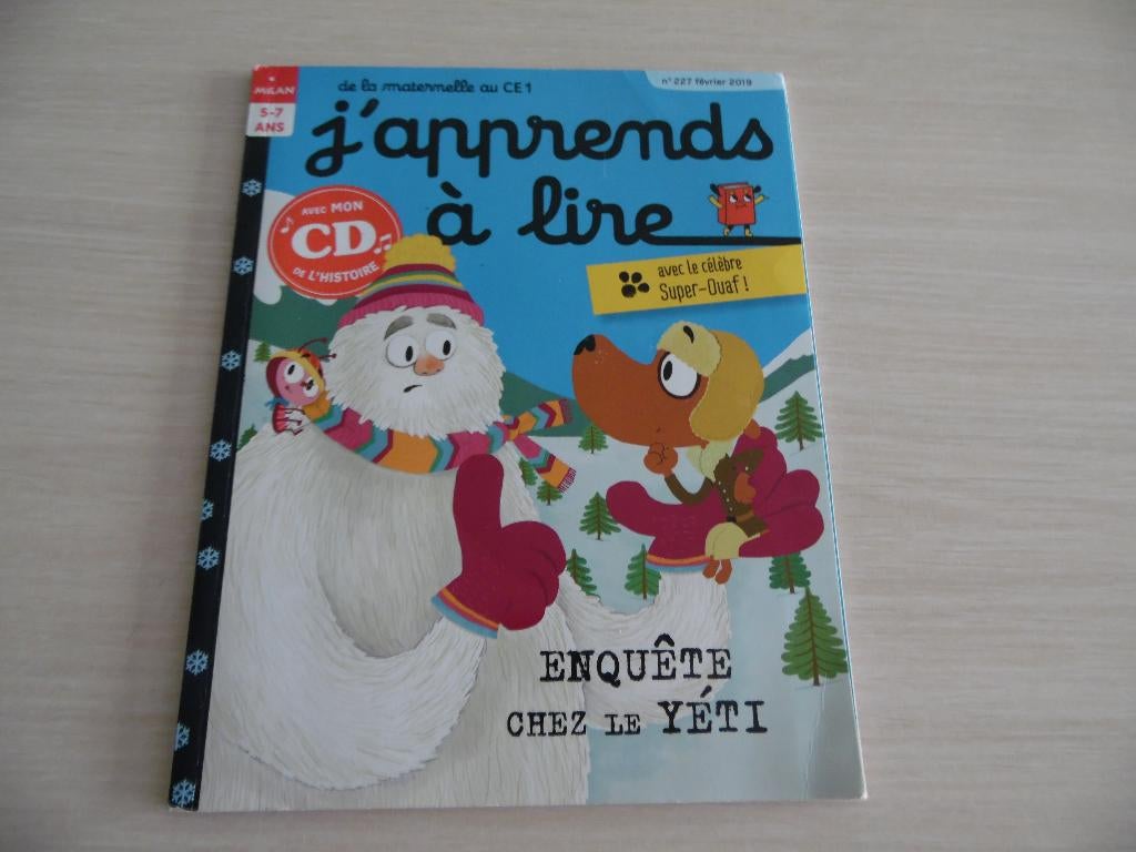 LOT DE 18  LIVRES    J'APPRENDS À LIRE  AVEC CD, Livres, Garçon ou Fille, Enlèvement ou Envoi, Fiction général, Comme neuf