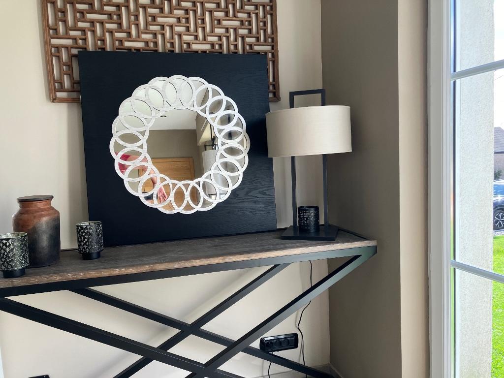 Miroir, Maison & Meubles, Moins de 100 cm, Enlèvement, 75 à 100 cm, Carré