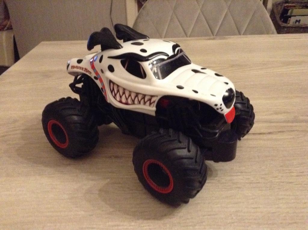 Monster Jam Monster Mutt character (12x18 cm), Kinderen en Baby's, Ophalen of Verzenden, Gebruikt