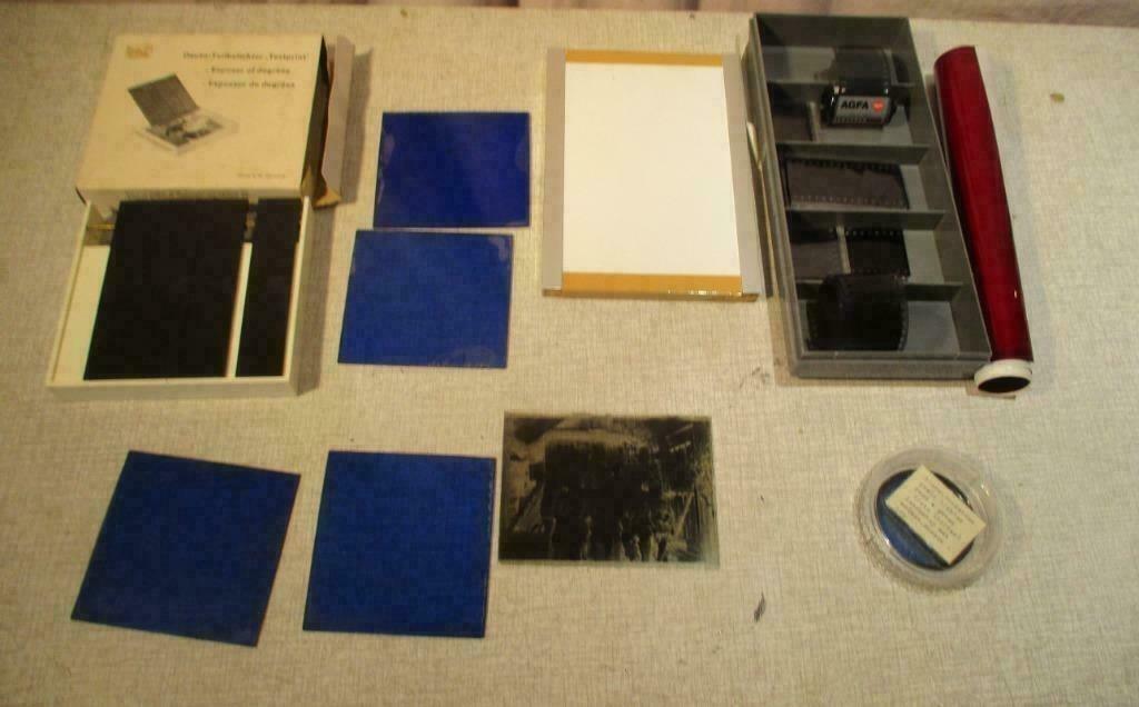 Partij van oud Fotografie-materialen, Ophalen of Verzenden, Gebruikt