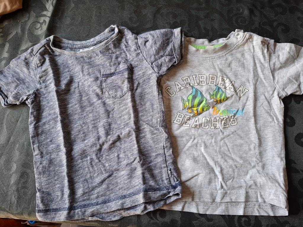 2 tee-shirts, Enlèvement ou Envoi, Utilisé